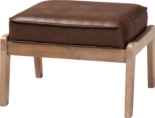 Tuthill Brown Ottoman