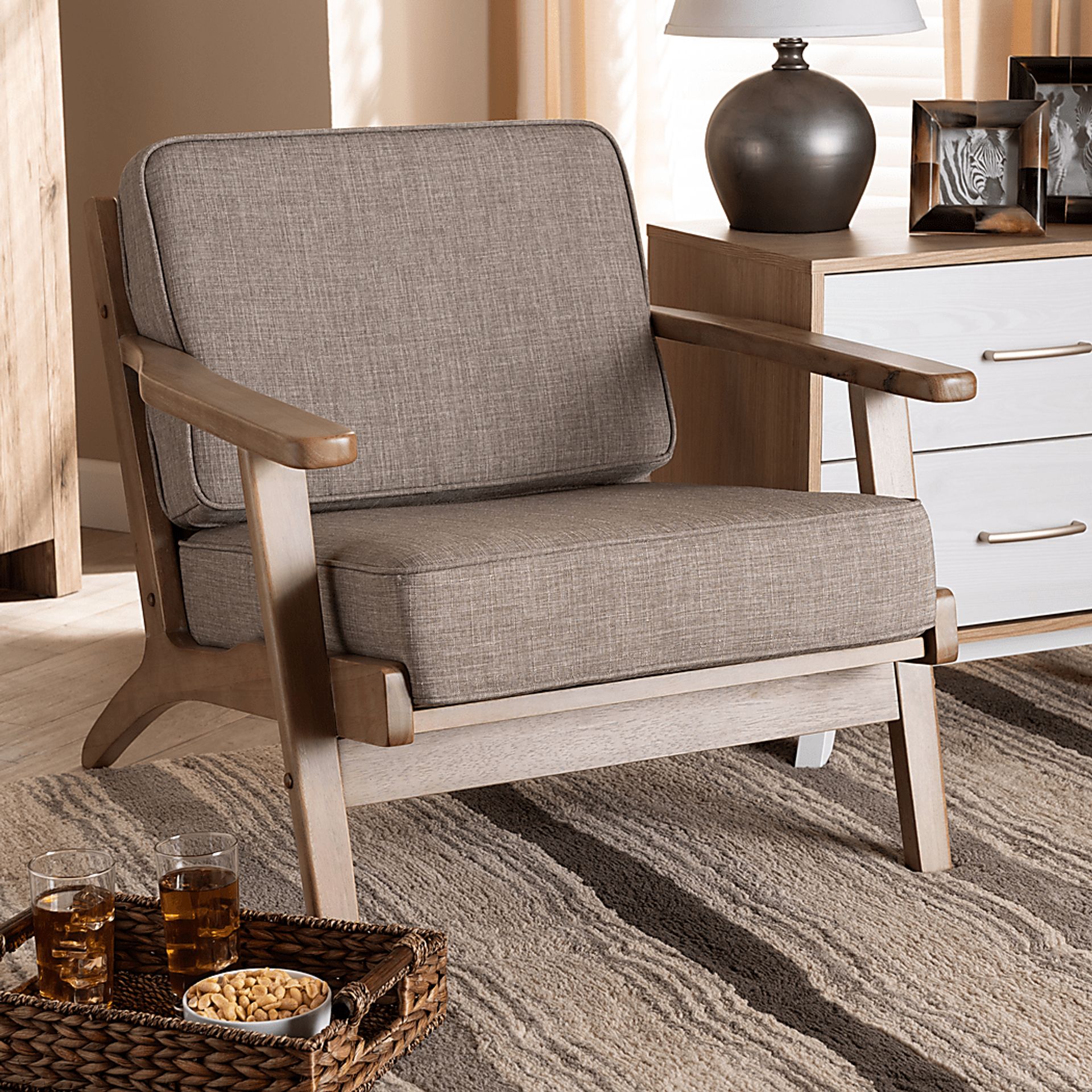 Tuthill Gray Accent Chair - Image 6