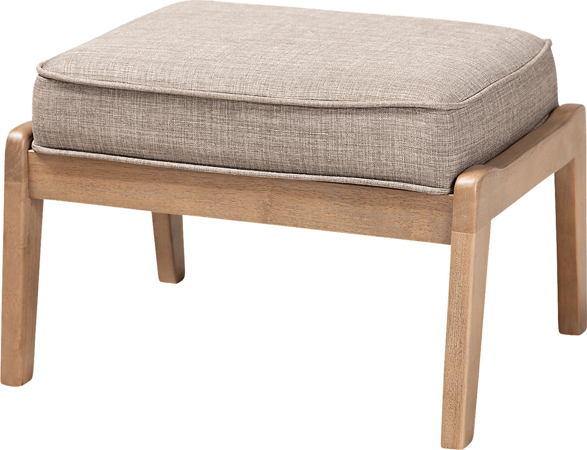 Tuthill Gray Ottoman - Image 1