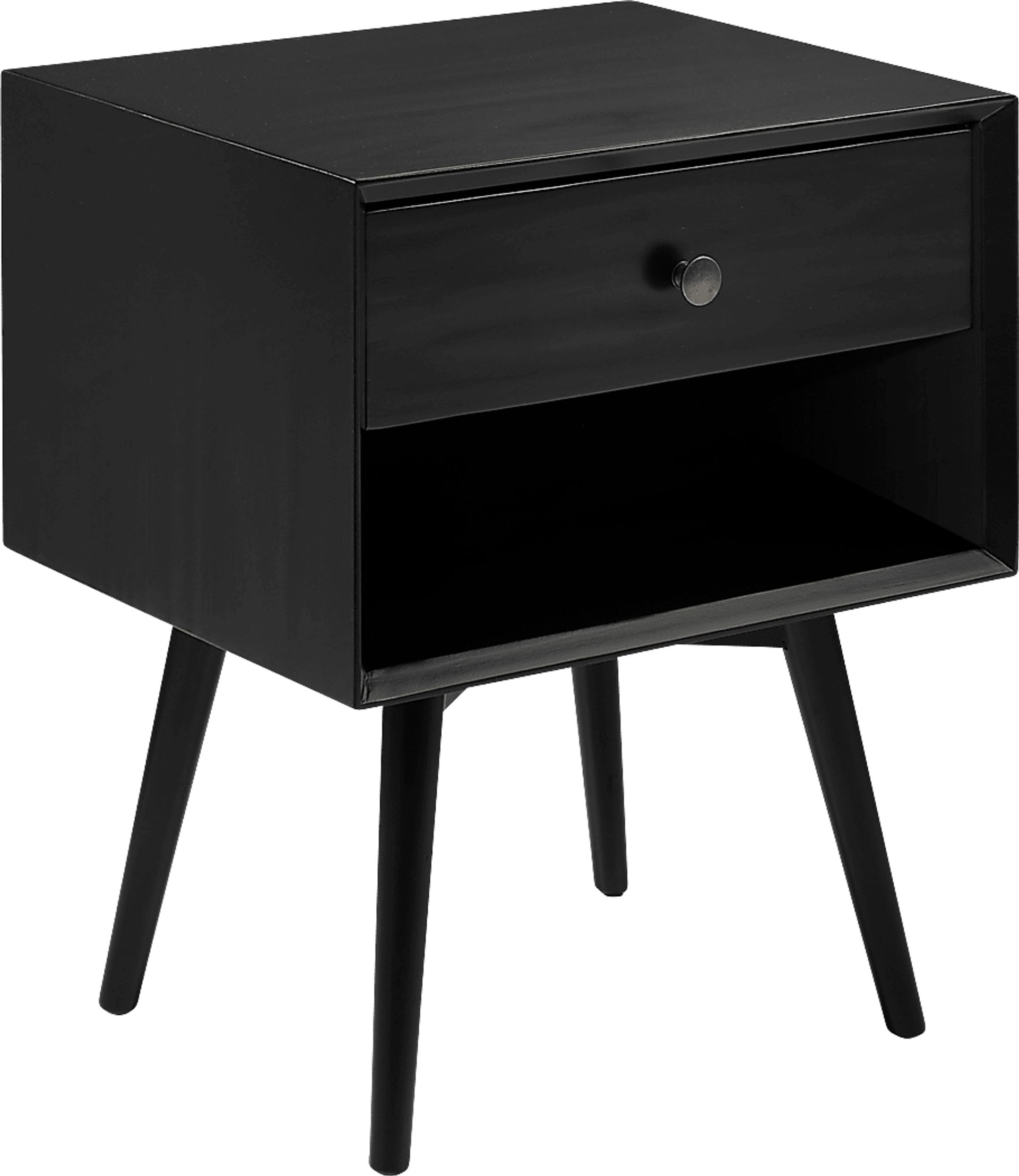 Tuttlebee Black Nightstand - Image 1