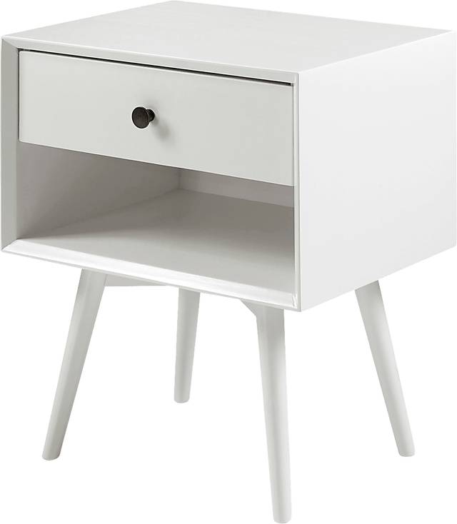 Tuttlebee White Nightstand - Thumbnail - Image 1