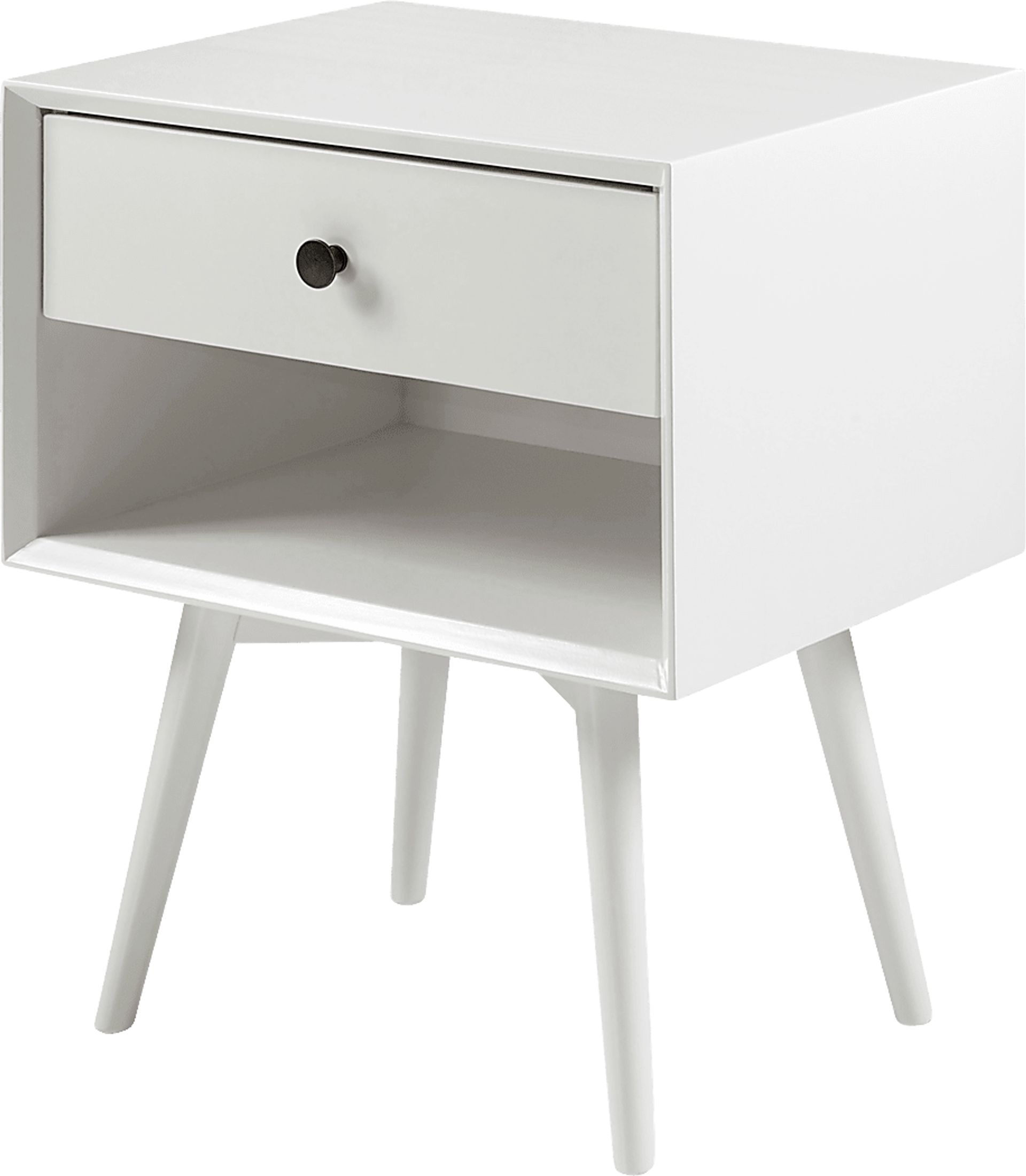 Tuttlebee White Nightstand - Image 1