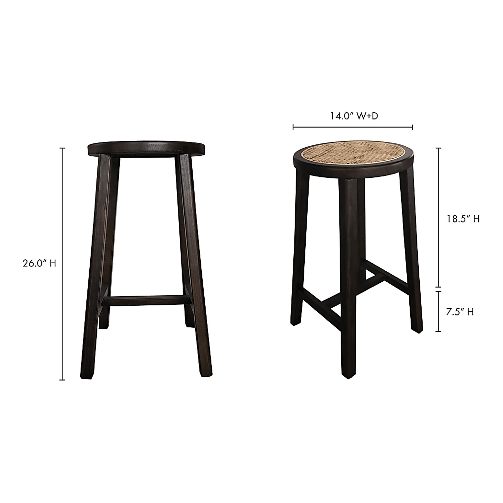 Tweedbrook Brown Counter Stool - Image 5