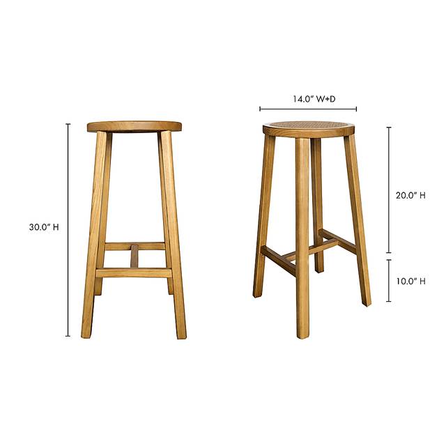 Tweedbrook Natural Bar Stool - Thumbnail - Image 5