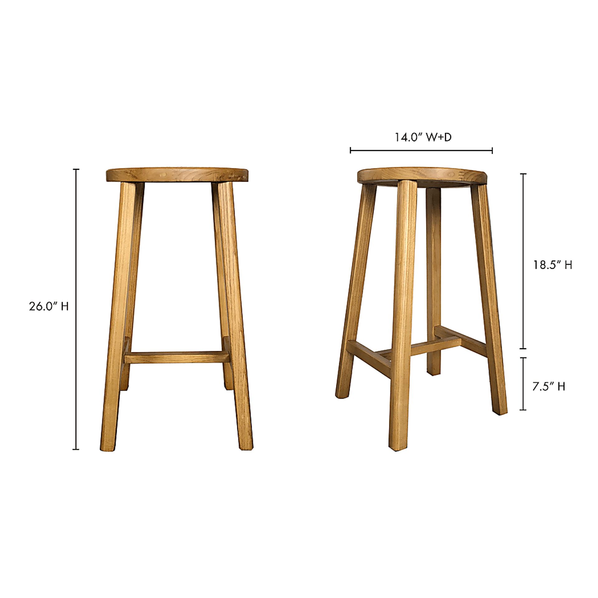 Tweedbrook Natural Counter Stool - Image 5