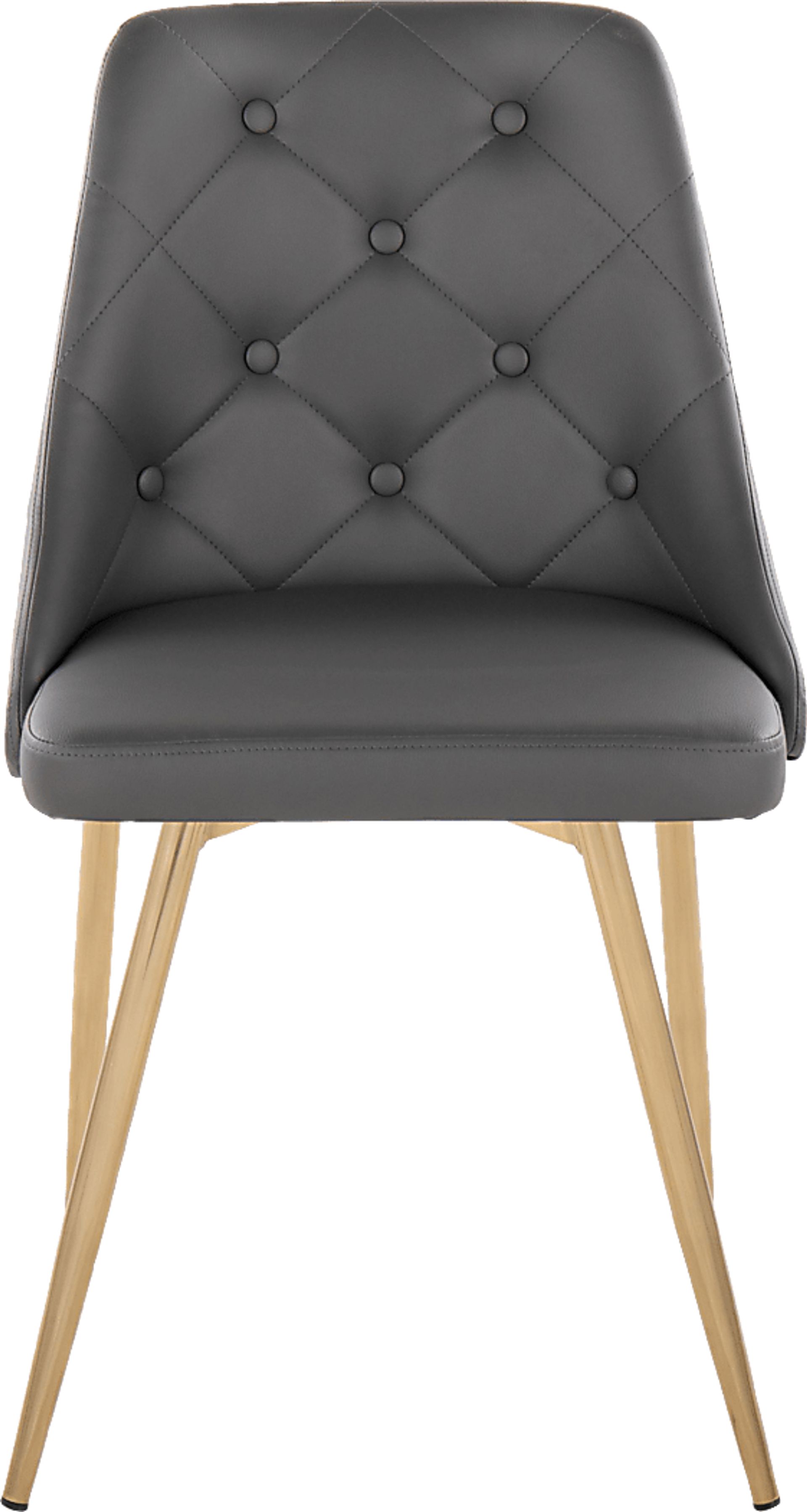 Twikenham Gray Side Chair, Set of 2 - Image 5