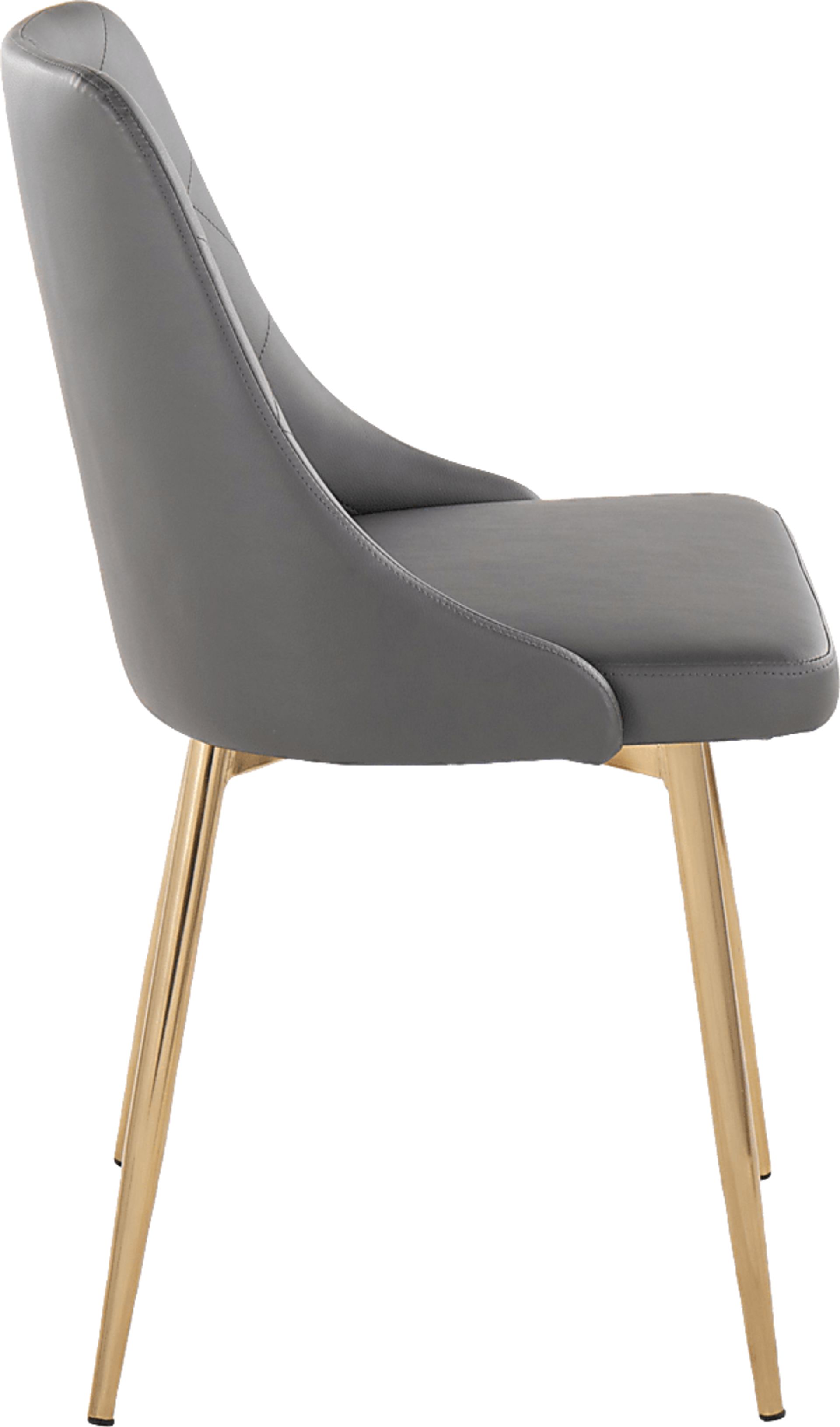 Twikenham Gray Side Chair, Set of 2 - Image 6