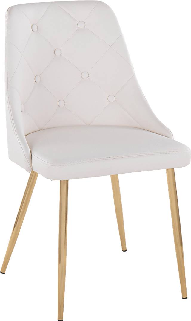Twikenham White Side Chair, Set of 2 - Thumbnail - Image 3