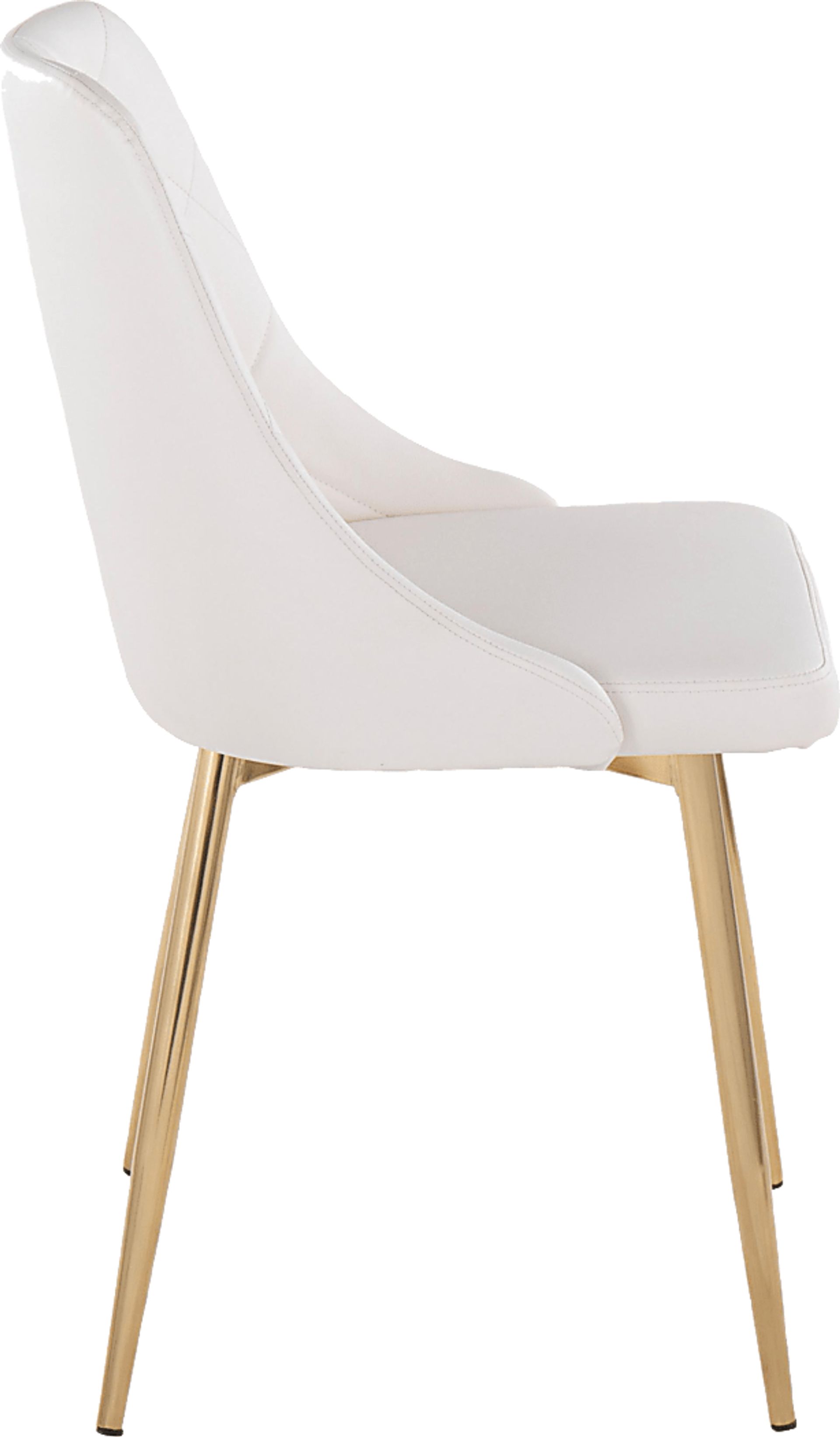 Twikenham White Side Chair, Set of 2 - Image 4