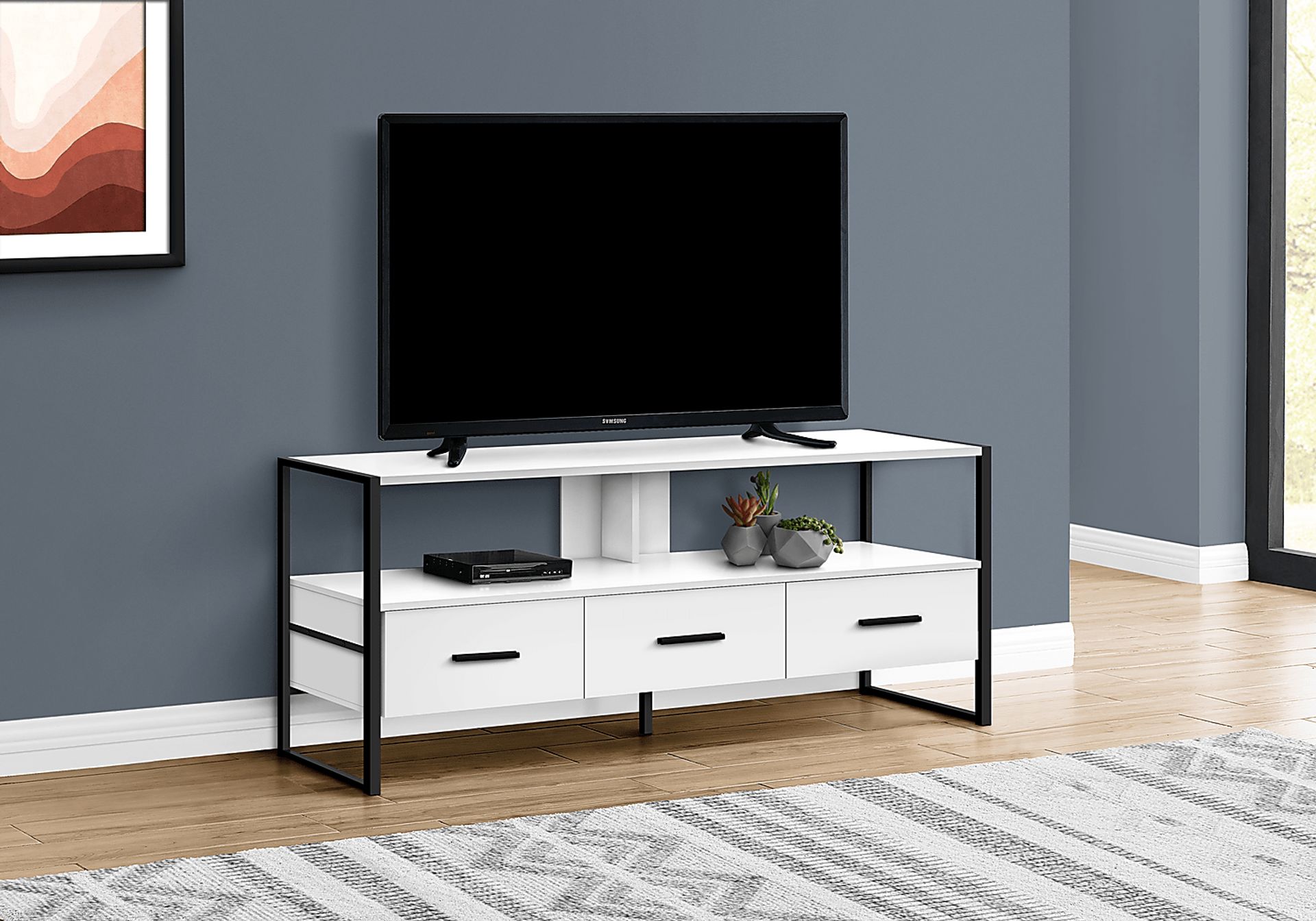 Twilley White 49 in. Console - Image 3