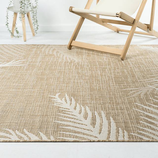 Twilree I Beige 5' x 7' Indoor,Outdoor Rug - Thumbnail - Image 3