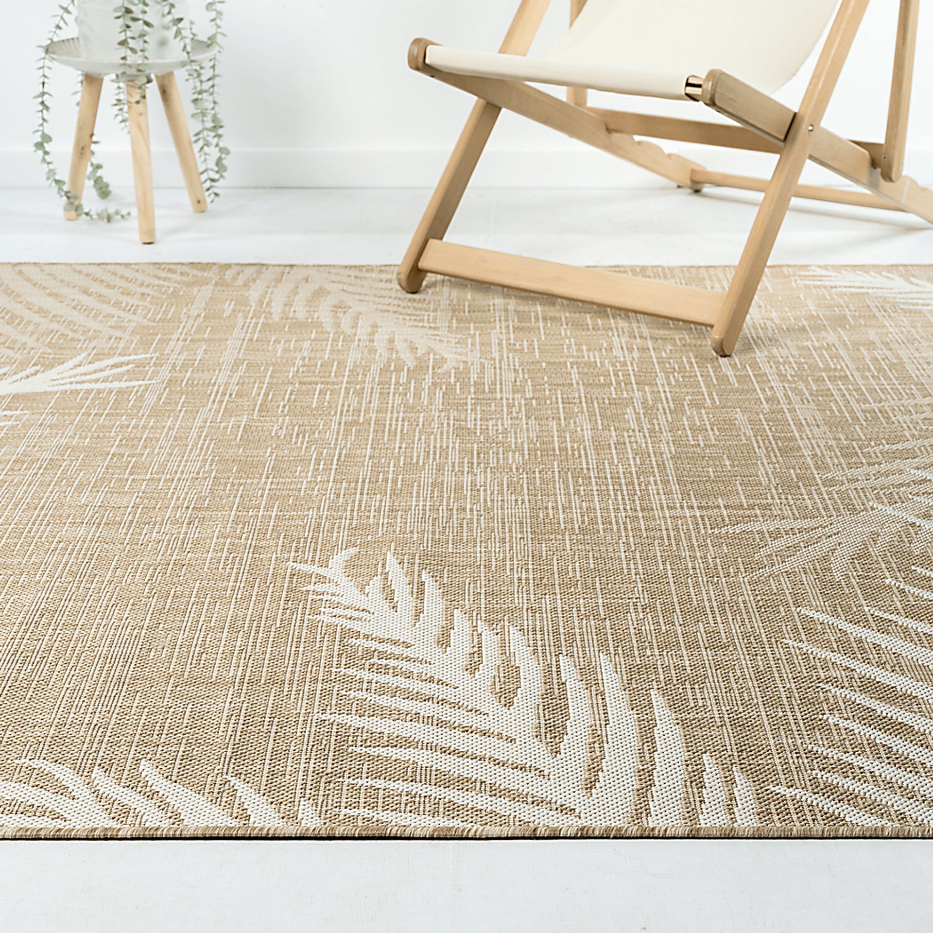 Twilree I Beige 5' x 7' Indoor,Outdoor Rug - Image 3