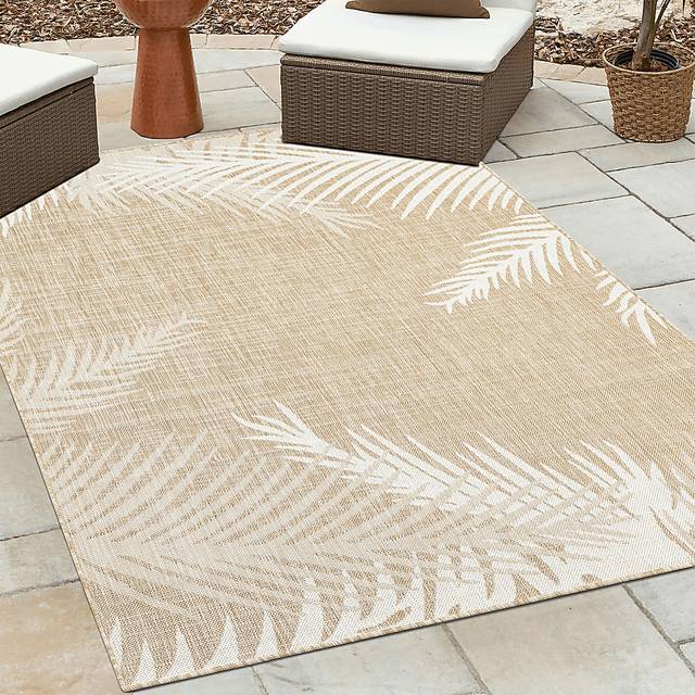 Twilree I Beige 5' x 7' Indoor,Outdoor Rug - Thumbnail - Image 4