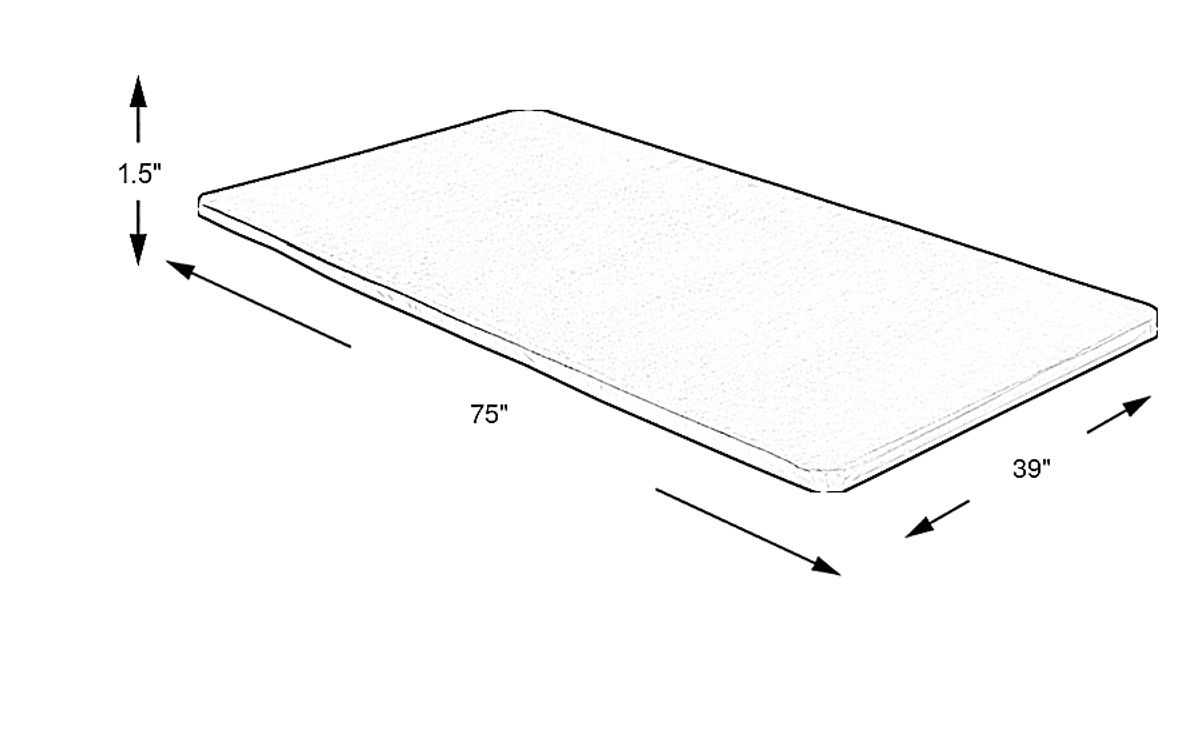 Therapedic Bunkie Board Bed AddOn Rooms to Go