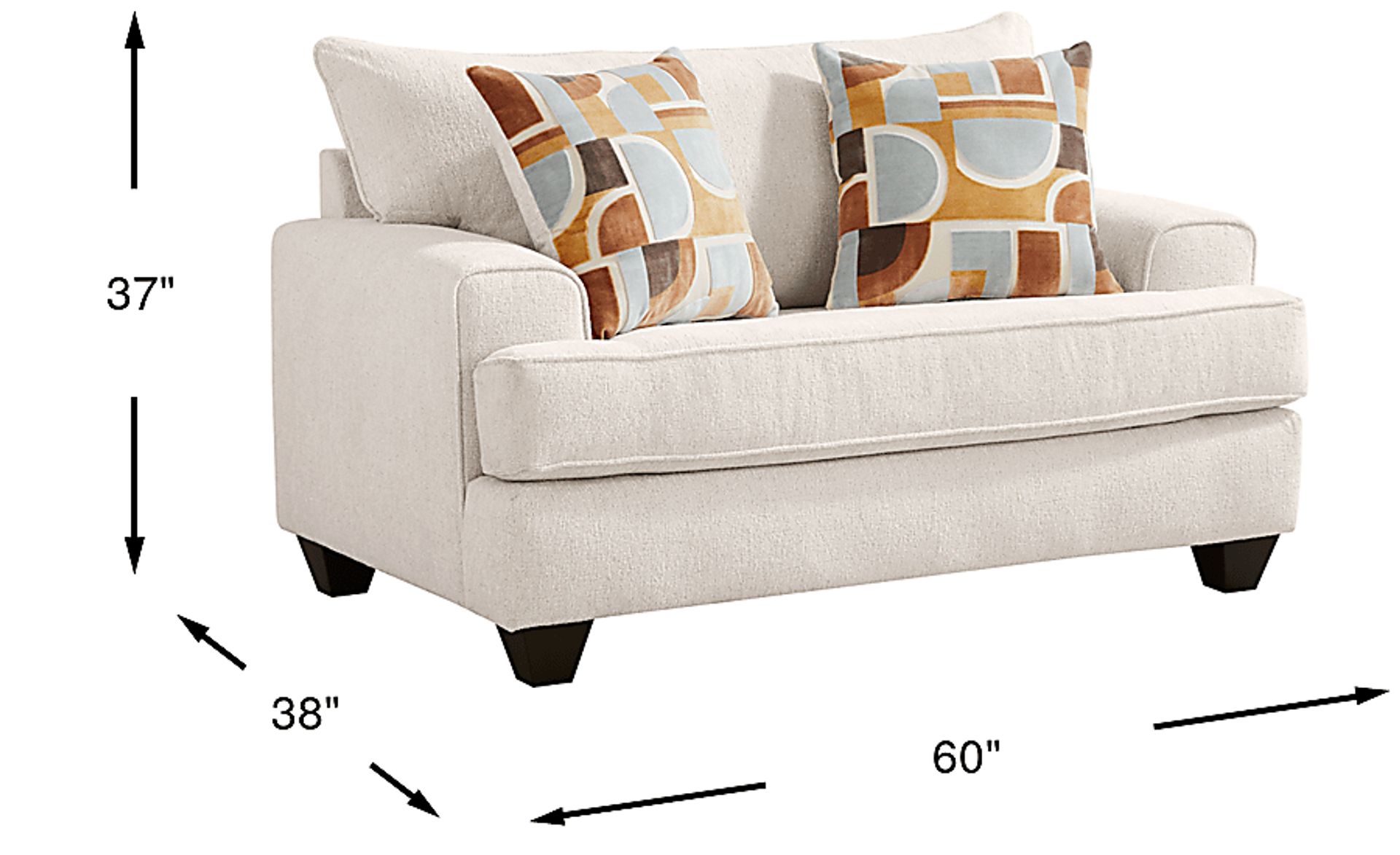 Dimension Image. Please refer to the Dimension Tab on this page for dimension details.