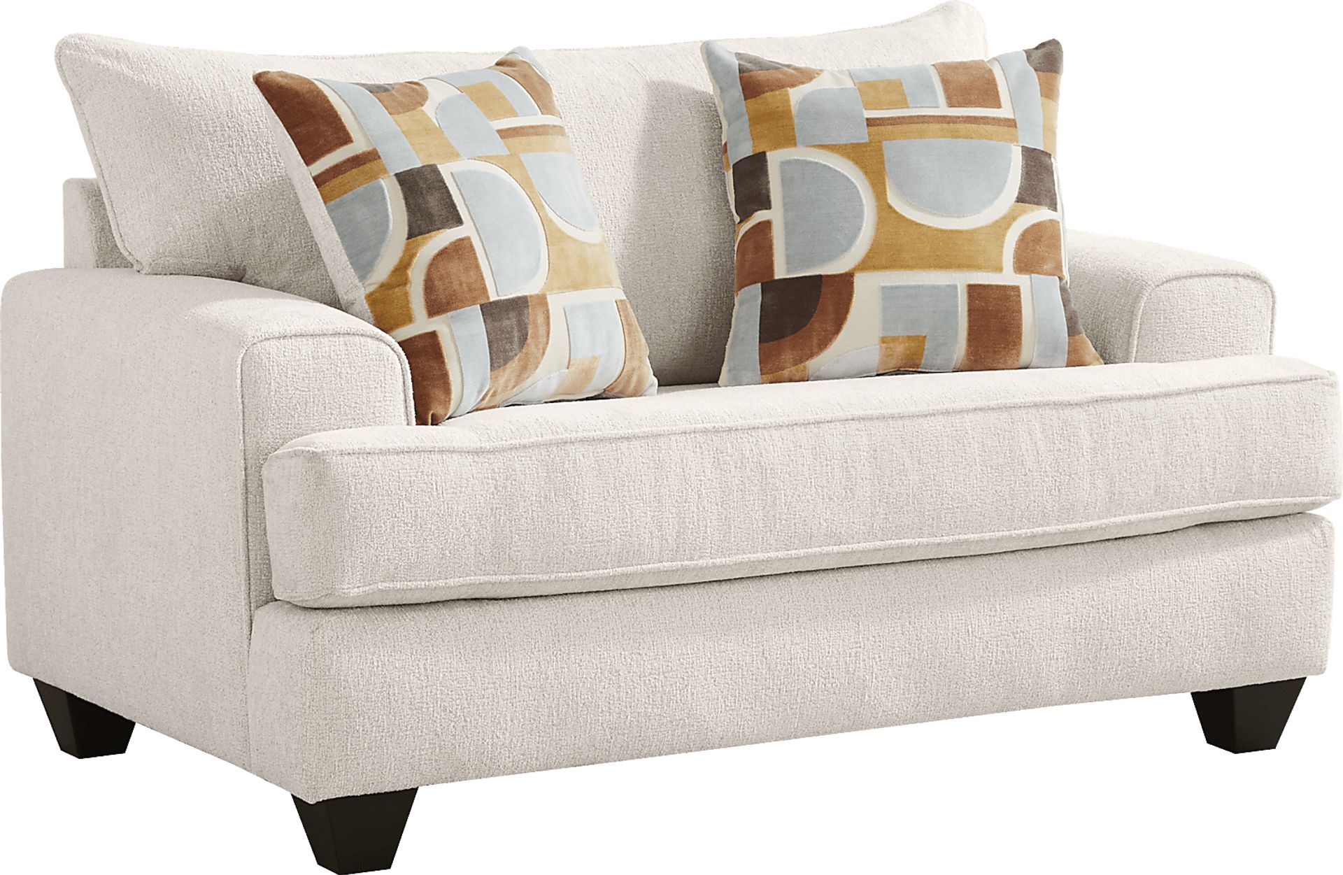 Twin Falls Ivory Gel Foam Sleeper Chair - Image 1