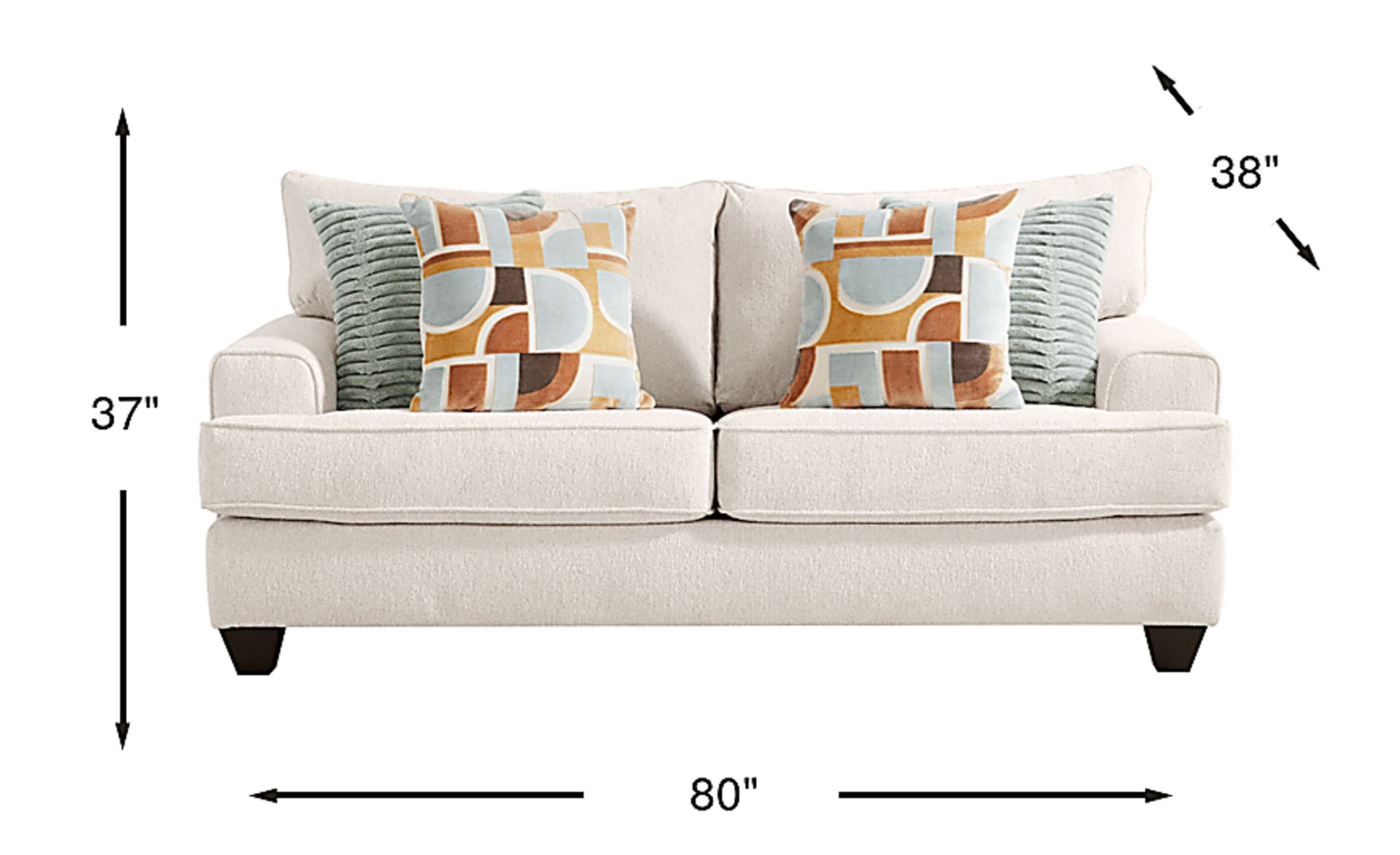 Dimension Image. Please refer to the Dimension Tab on this page for dimension details.