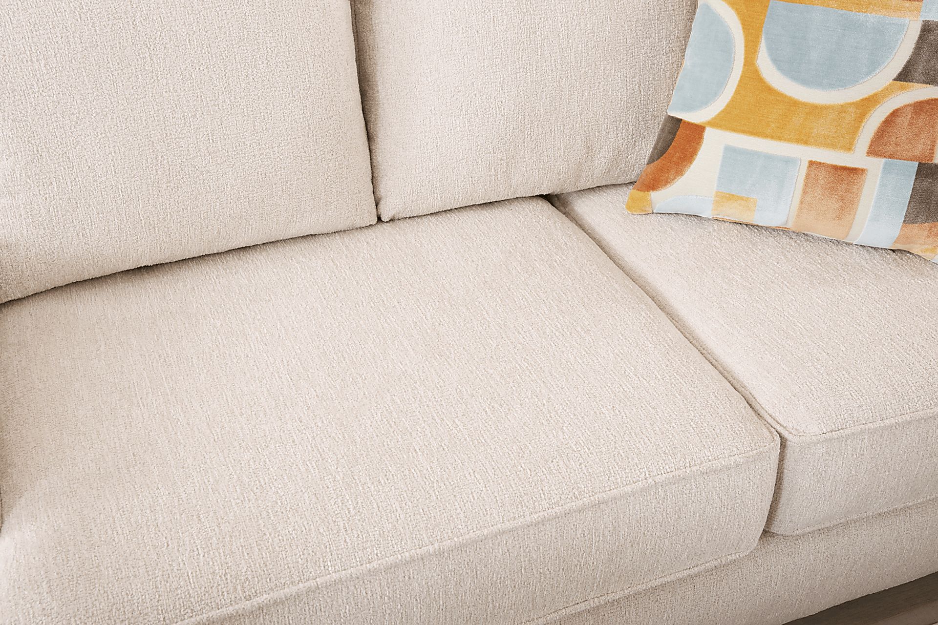 Twin Falls Ivory Sleeper Sofa - Image 6