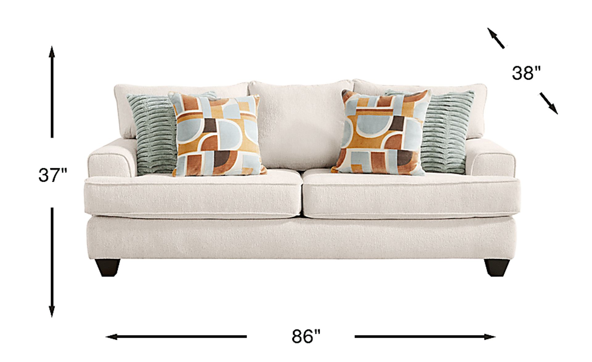 Dimension Image. Please refer to the Dimension Tab on this page for dimension details.