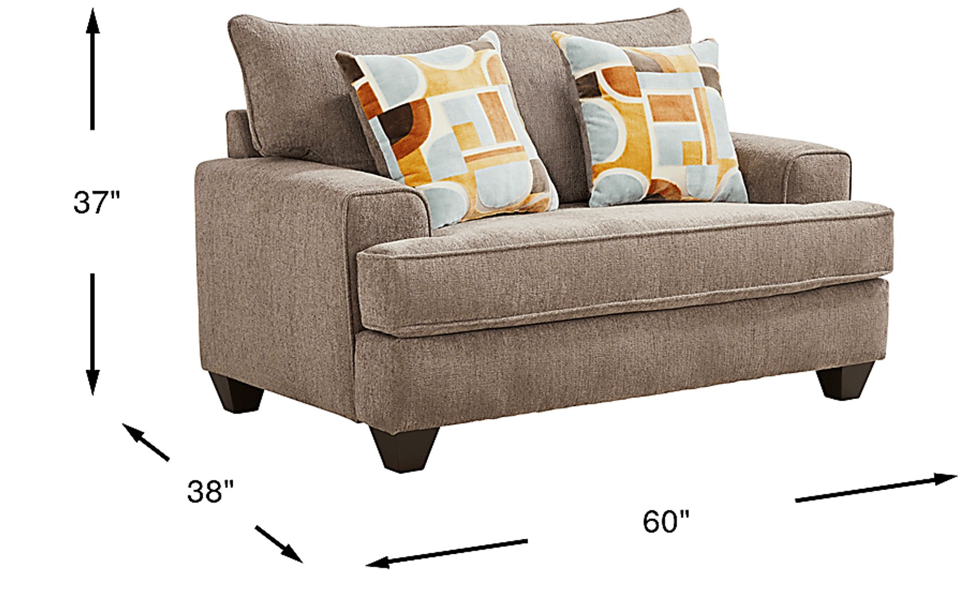 Dimension Image. Please refer to the Dimension Tab on this page for dimension details.