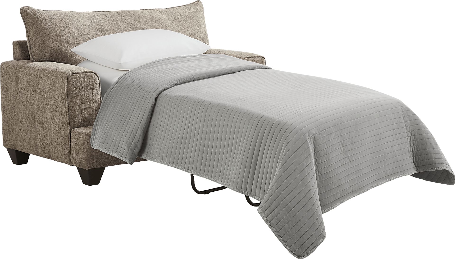 Twin Falls Mink Gel Foam Sleeper Chair - Image 2