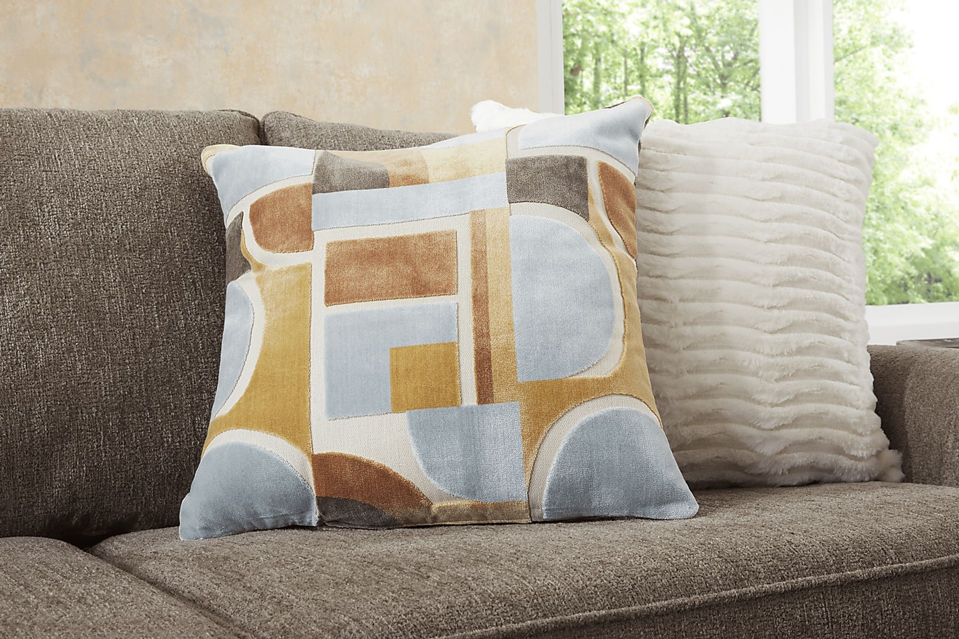 Twin Falls Mink Gel Foam Sleeper Sofa - Image 7