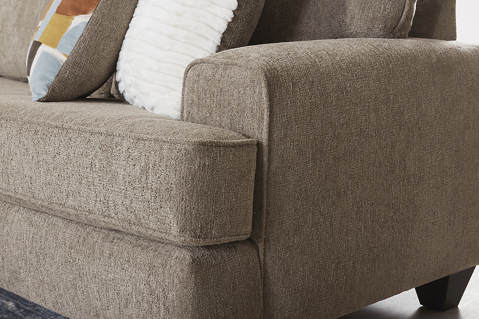 Twin Falls Mink Sleeper Loveseat - Image 3