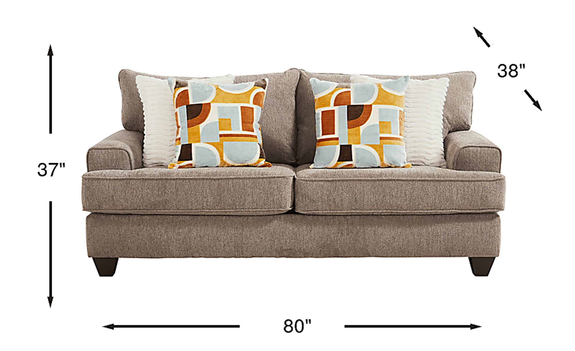 Dimension Image. Please refer to the Dimension Tab on this page for dimension details.