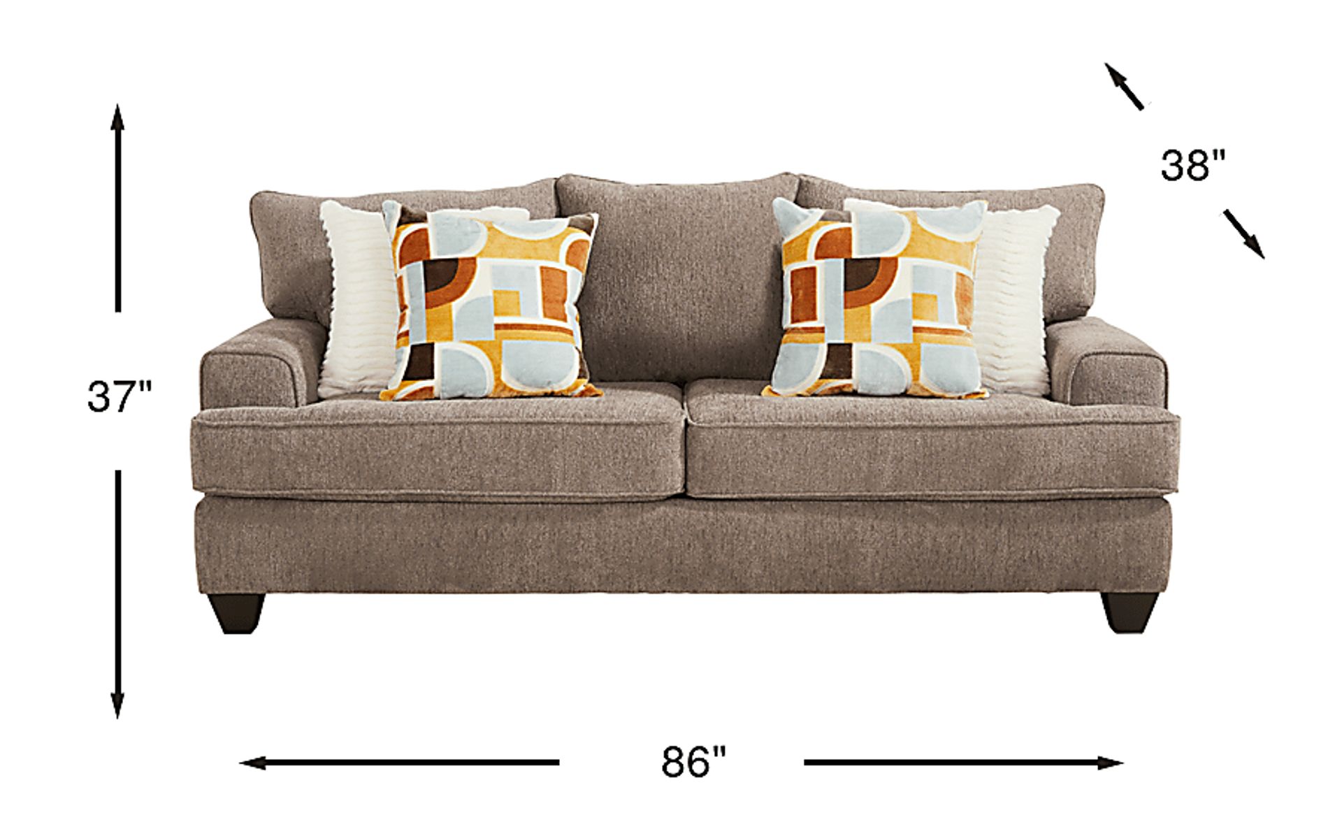 Dimension Image. Please refer to the Dimension Tab on this page for dimension details.