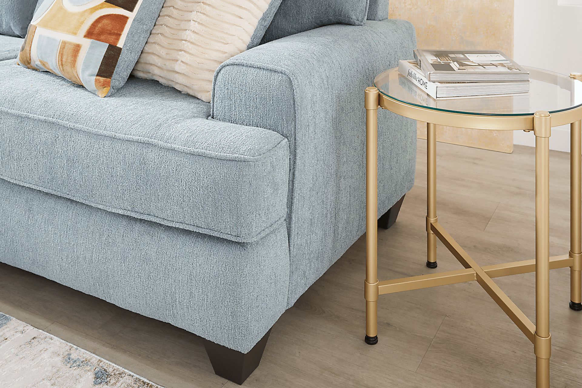 Twin Falls Spa Gel Foam Sleeper Loveseat - Image 3