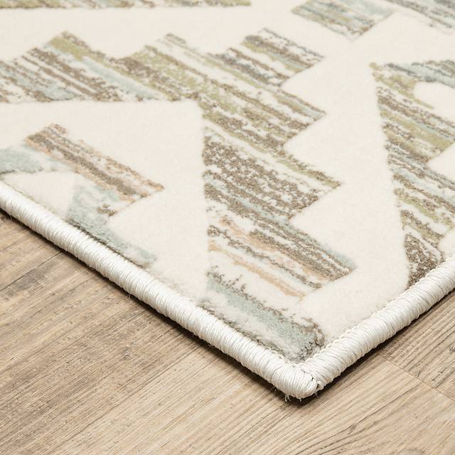 Twin Lake Ivory 5'3 x 7'6 Rug - Thumbnail - Image 3