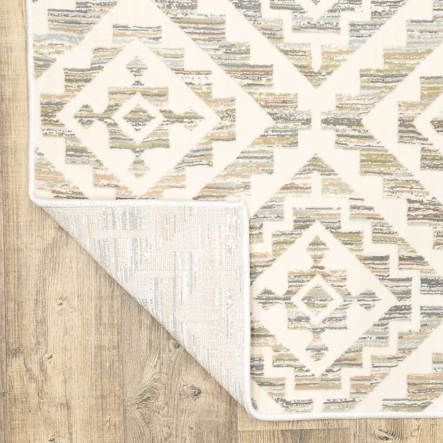Twin Lake Ivory 5'3 x 7'6 Rug - Thumbnail - Image 4
