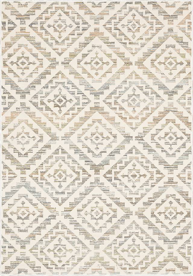 Twin Lake Ivory 5'3 x 7'6 Rug - Thumbnail - Image 1
