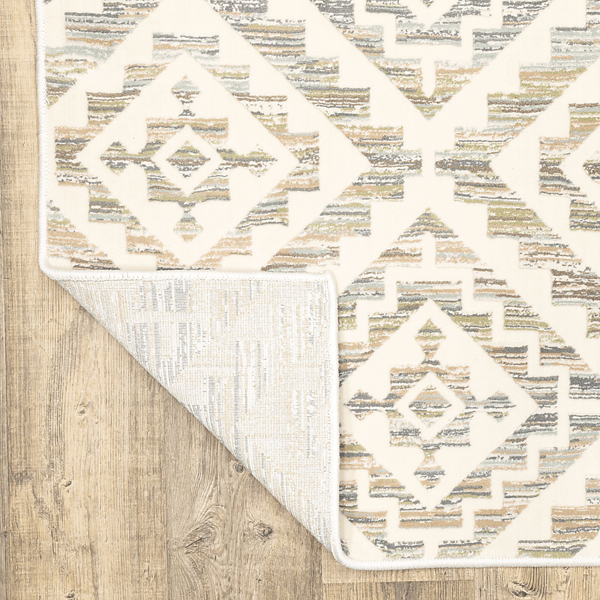 Twin Lake Ivory 6'7 x 9'6 Rug - Image 4