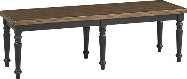 Twin Lakes Black Bench - Thumbnail - Image 1