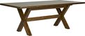 Twin Lakes Brown 84 in. Rectangle Table