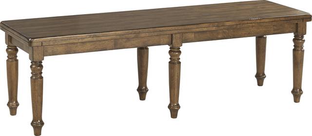 Twin Lakes Brown Bench - Thumbnail - Image 1