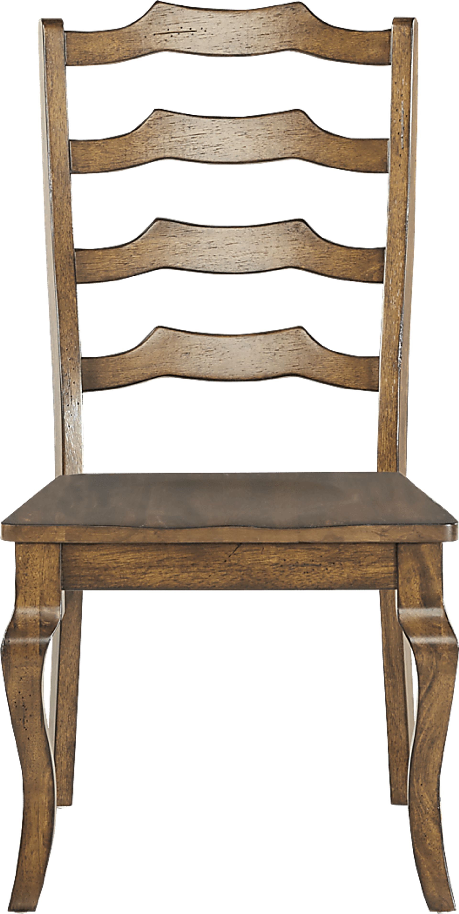 Twin Lakes Brown Ladder Back Side Chair - Image 2