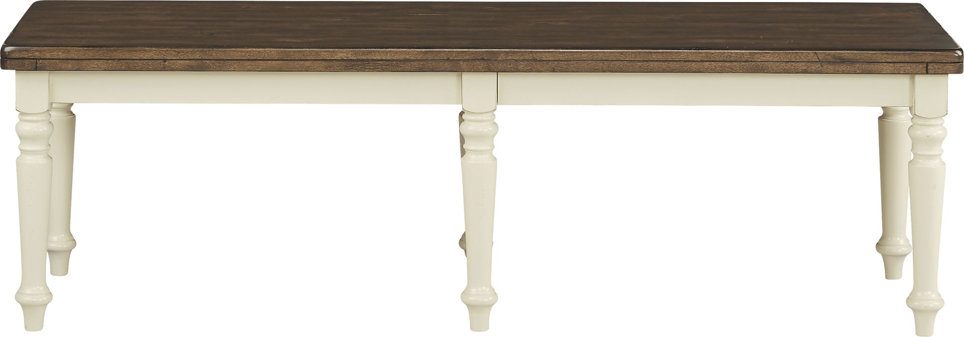 Twin Lakes Off-White Bench - Image 2