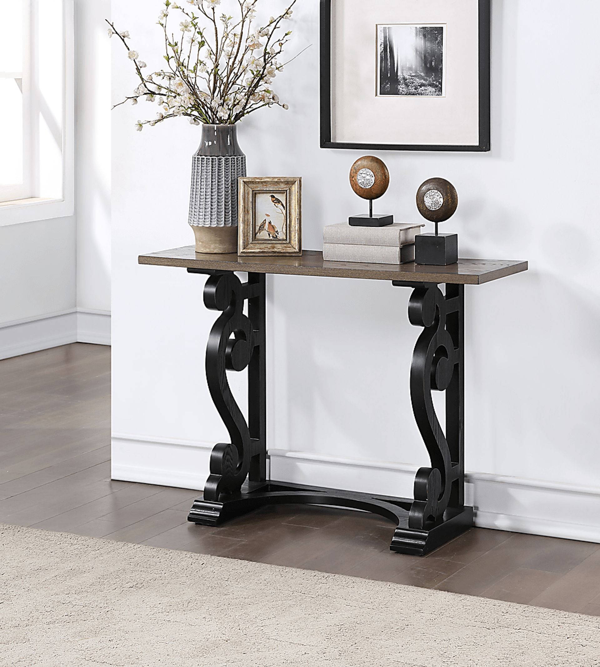 Twinbrooke Brown Desk - Image 6