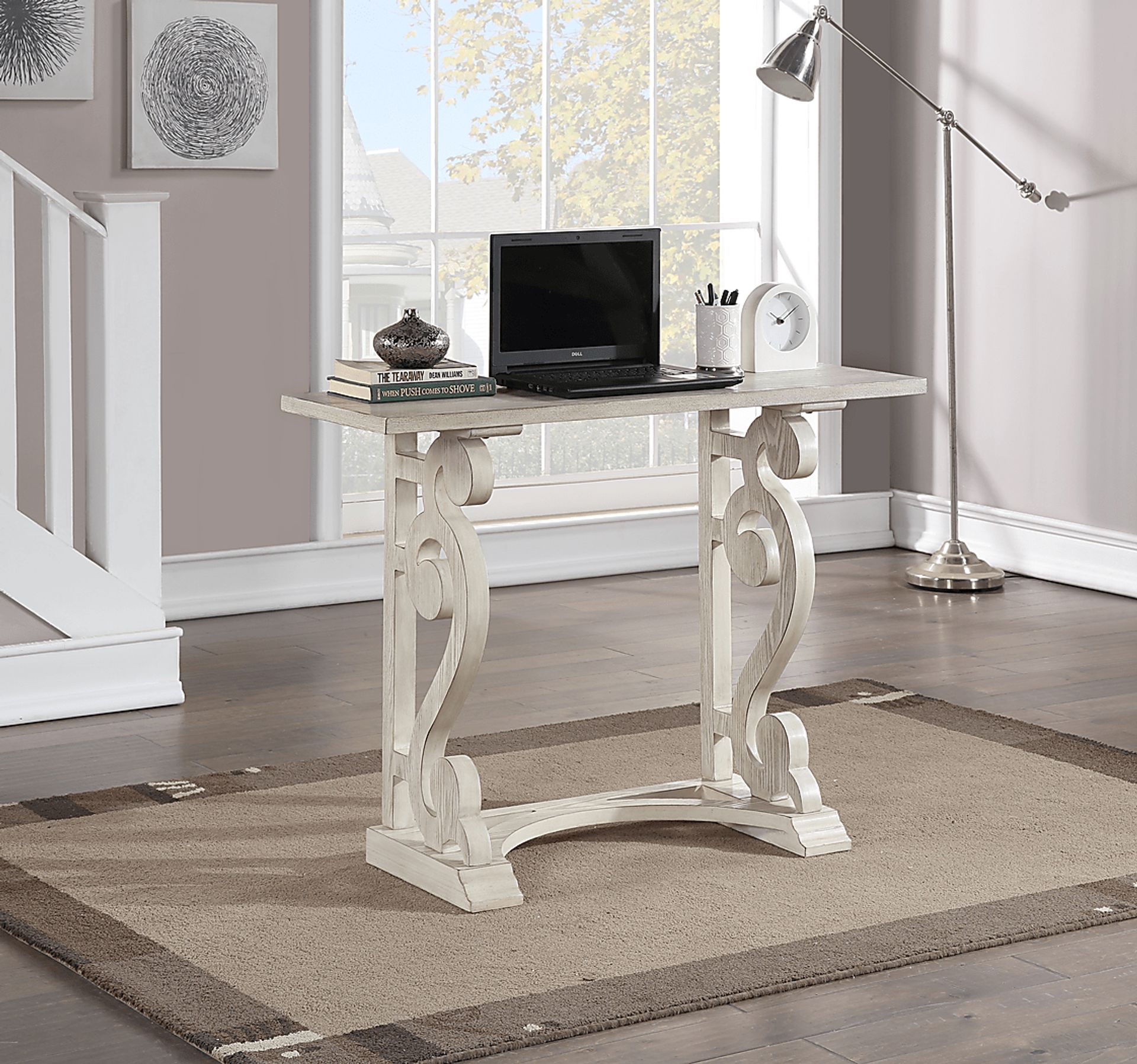 Twinbrooke White Desk - Image 5