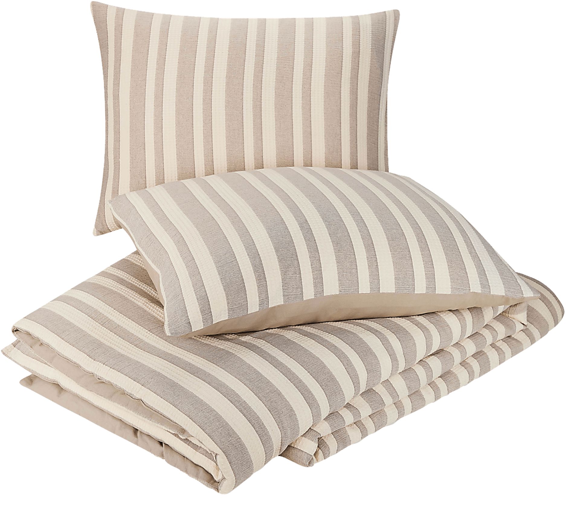 Twinmont Gray Full/Queen 3 Pc Duvet Set - Image 3