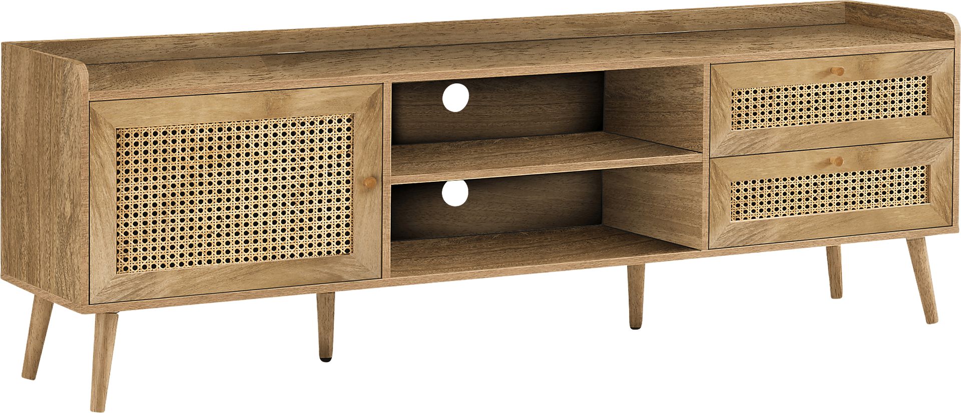 Twomey Walnut 72 in. Console - Image 1
