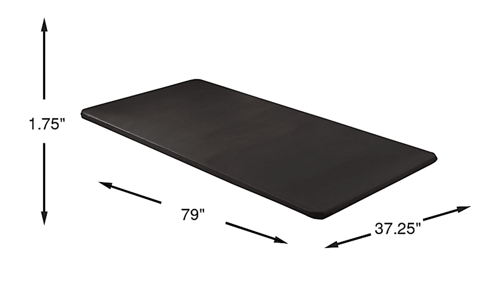 Dimension Image. Please refer to the Dimension Tab on this page for dimension details.