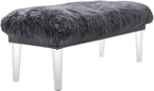 Twyla Gray Bench - Thumbnail - Image 1