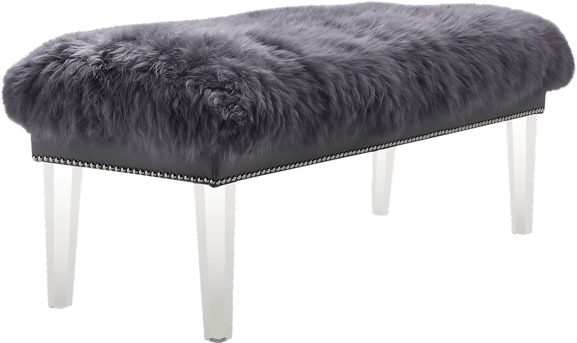 Twyla Gray Bench - Image 1