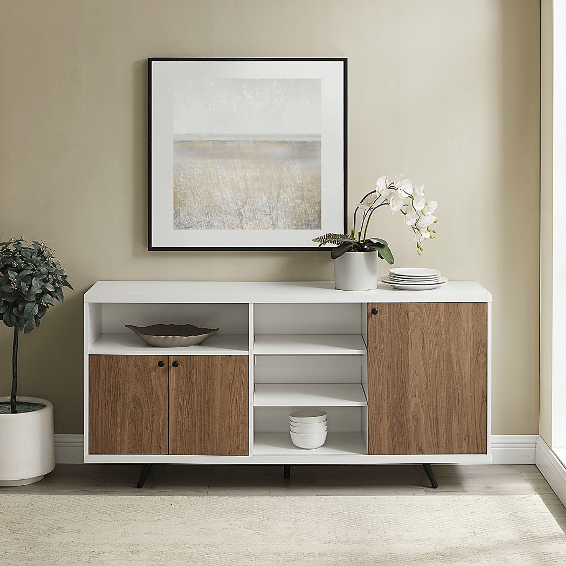 Twyman White Sideboard - Image 2