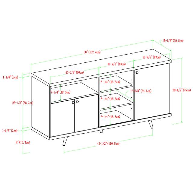 Twyman White Sideboard - Thumbnail - Image 6