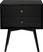 Twynham Black Nightstand