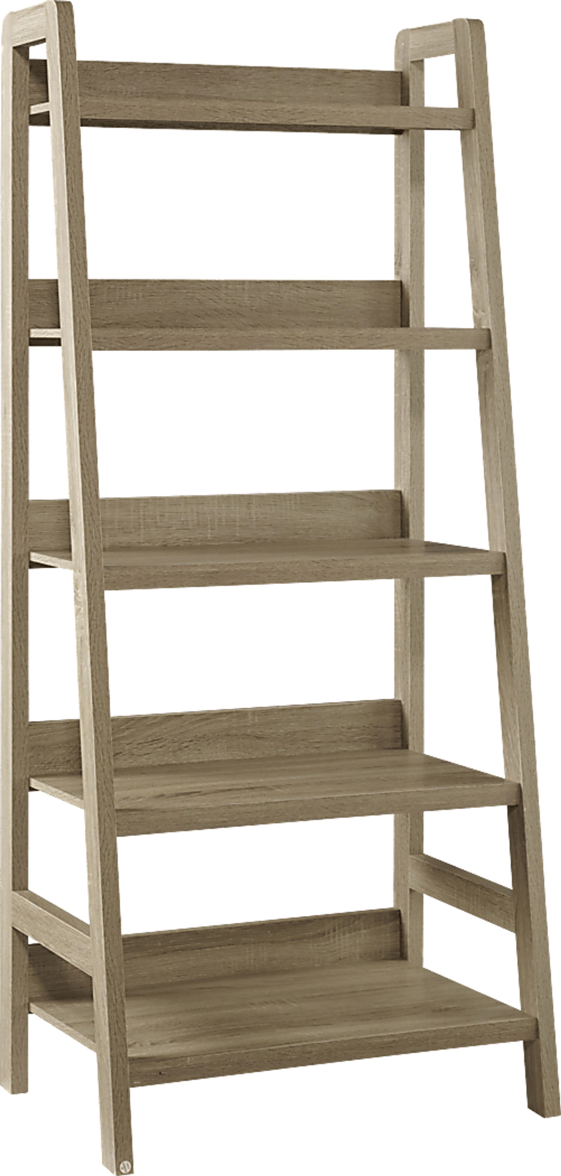 Tybalt Gray Bookcase - Image 1